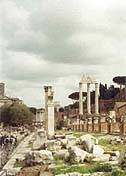Современный вид римского форума